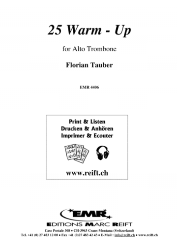 25 Warm-up for Alto Trombone