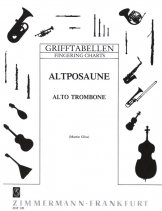 Grifftabelle Altposaune Zimmermann