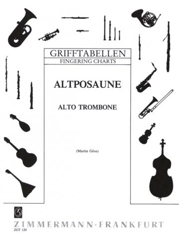 Grifftabelle Altposaune Zimmermann