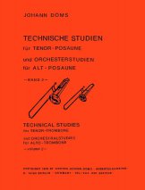 Technische Studien für Tenorposaune und Orchesterstudien für Altposaune