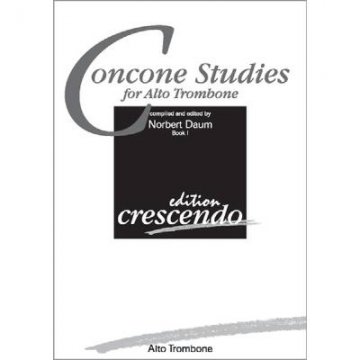 Concone Studies for Alto Trombone (Book 1)