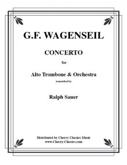 Wagenseil Konzert für Altposaune und Orchester