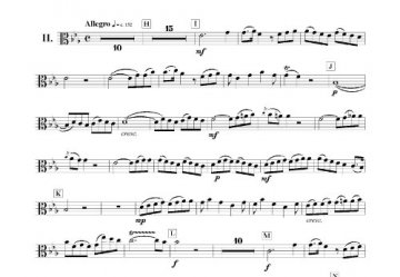 Wagenseil Konzert für Altposaune und Orchester